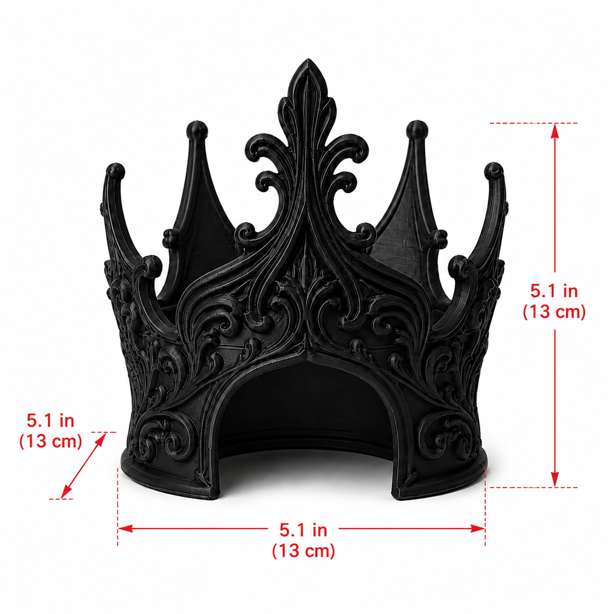 Gothic Crown Hideout – Fantasy Reptile Shelter