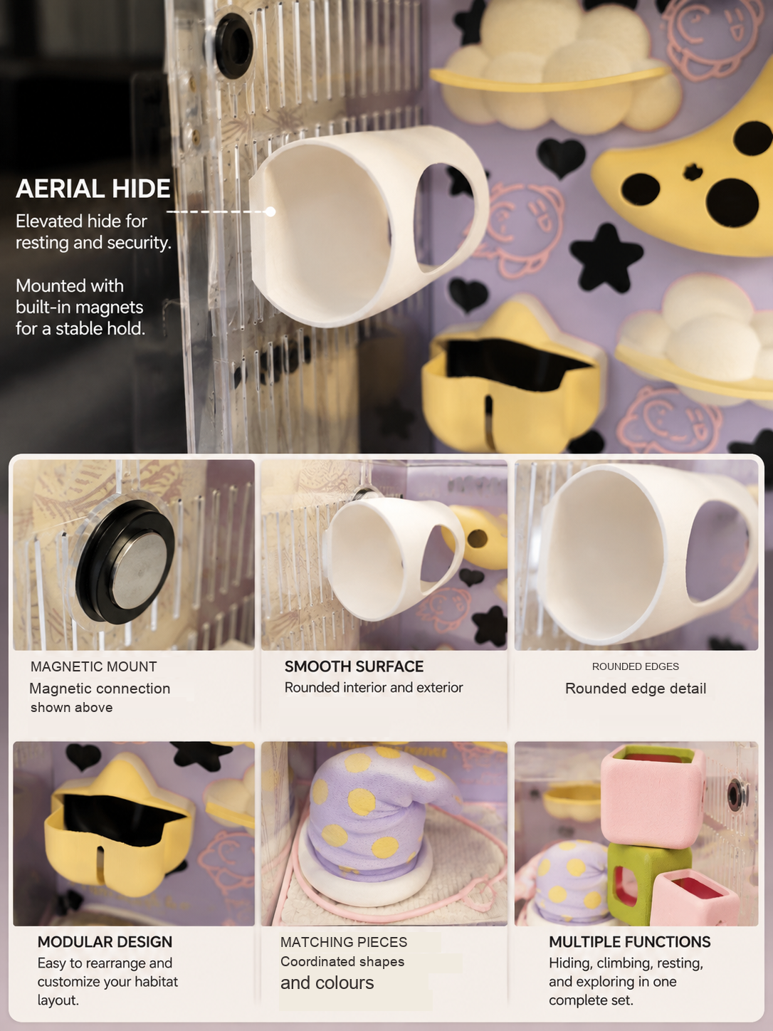 MODBOX Dreamy Moon Habitat Décor Kit