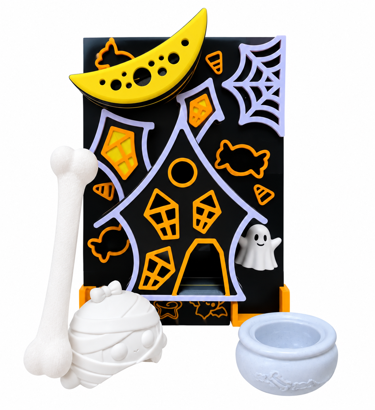 Haunted Moon Halloween Habitat Décor Kit