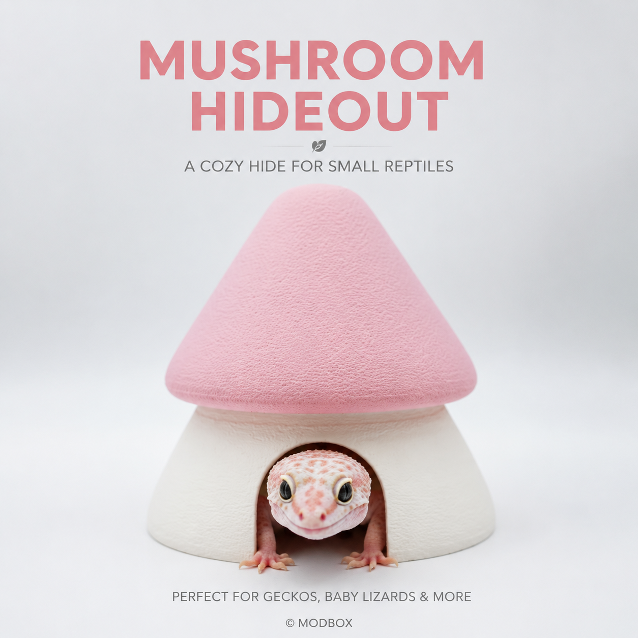 Mushroom Hideout – Reptile Shelter
