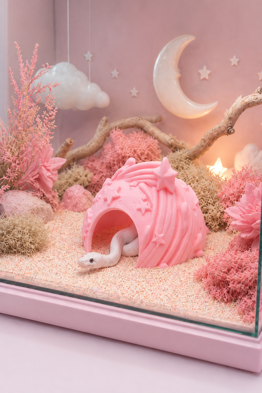Starry Fantasy Hideout for Reptiles