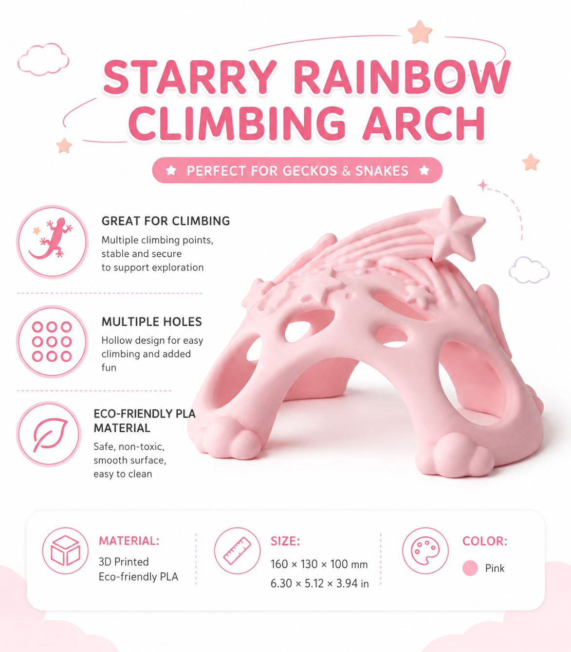 Starry Rainbow Climbing Arch