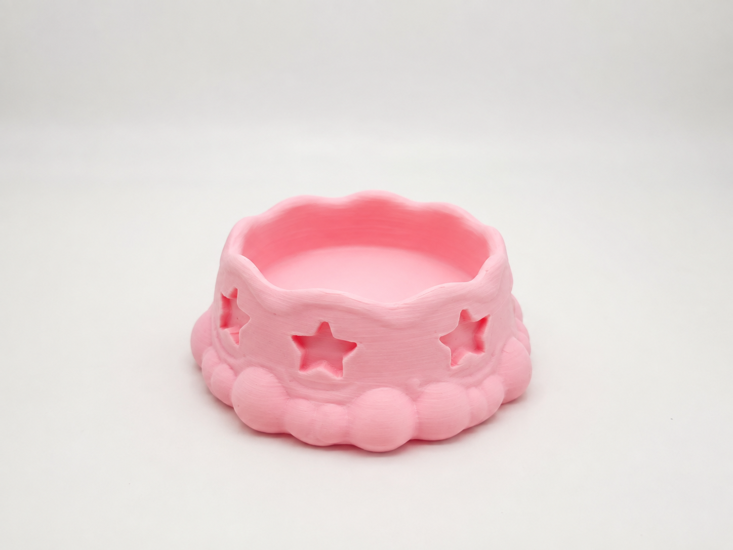 Pink Star Water Bowl