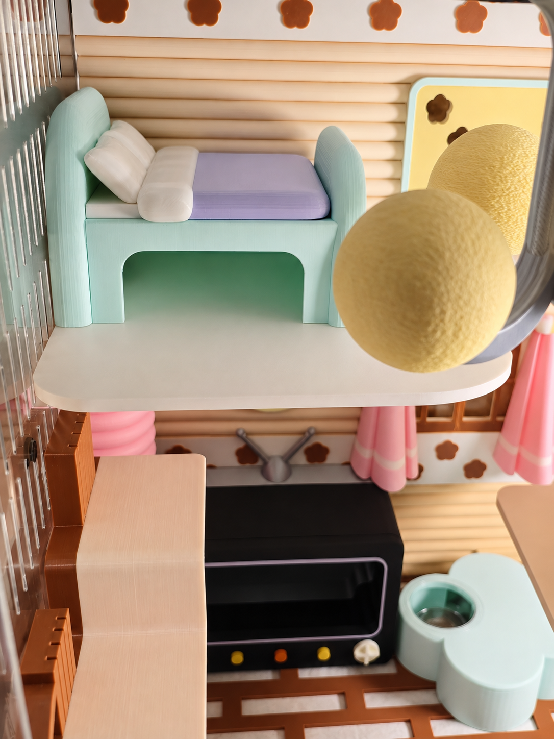 MODBOX Retro Loft Reptile Habitat Décor Kit