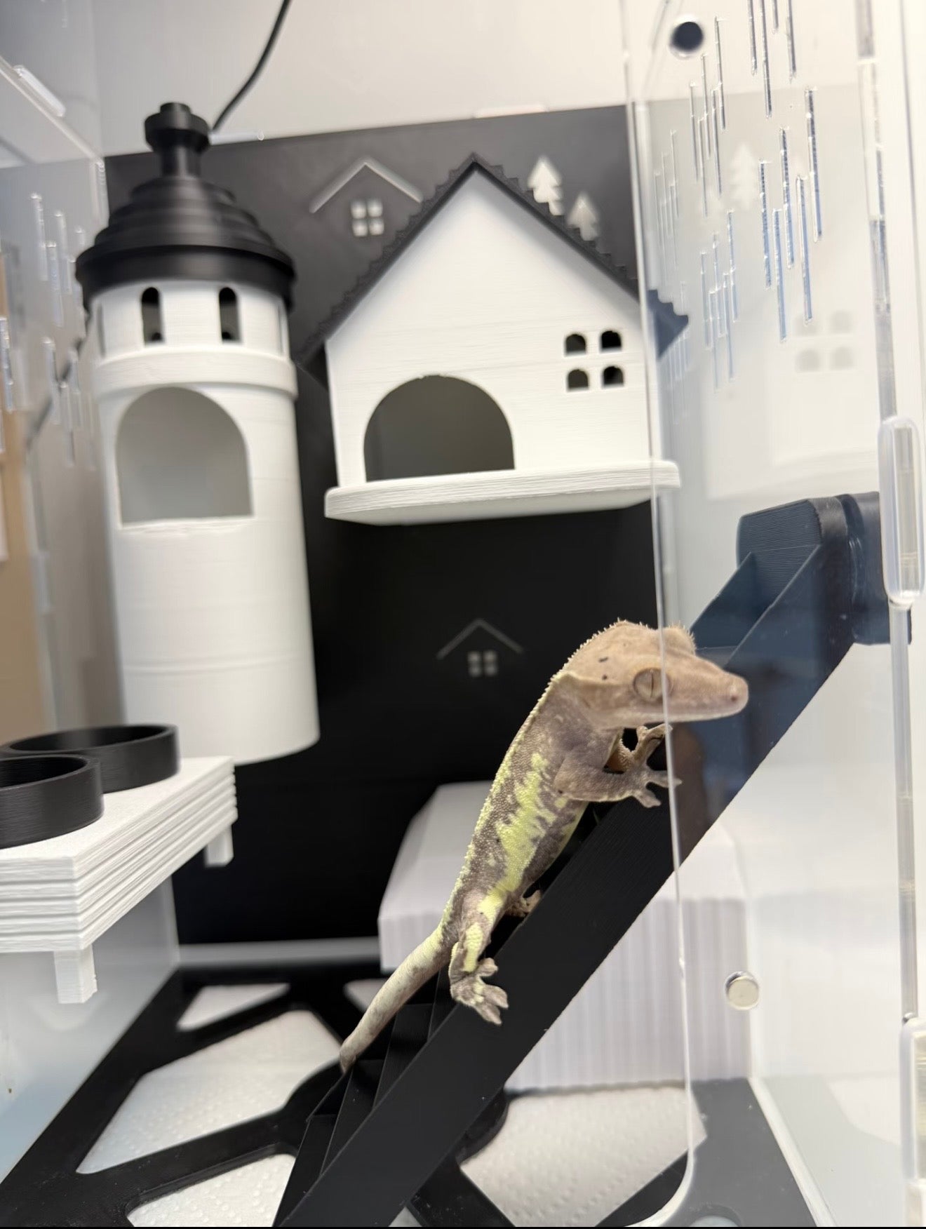 MODBOX Nordic Habitat Décor Kit – Modular Reptile Enclosure Accessories